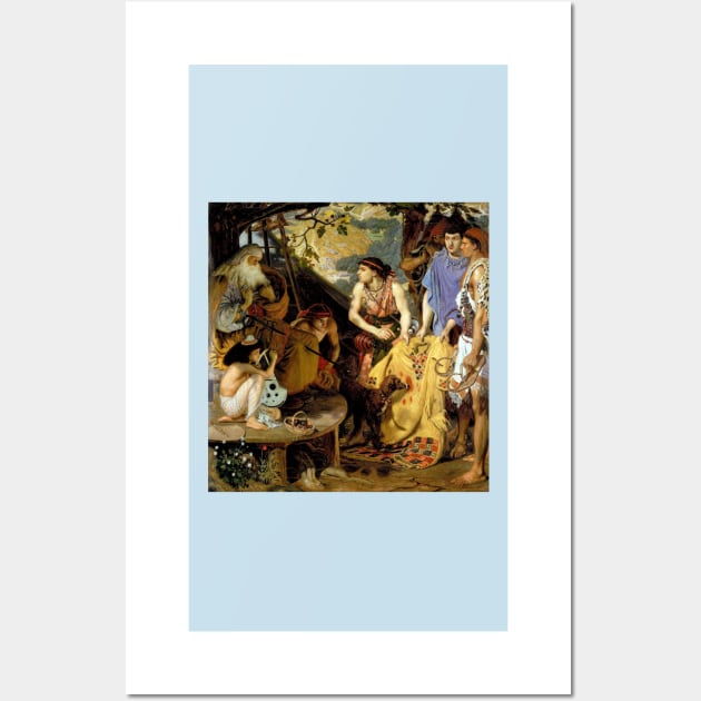 The Coat of Many Colors - Ford Maddox Brown Wall Art by forgottenbeauty